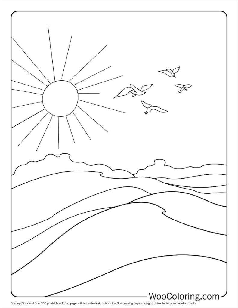100  Sun coloring pages  Free PDF To Print  - 19