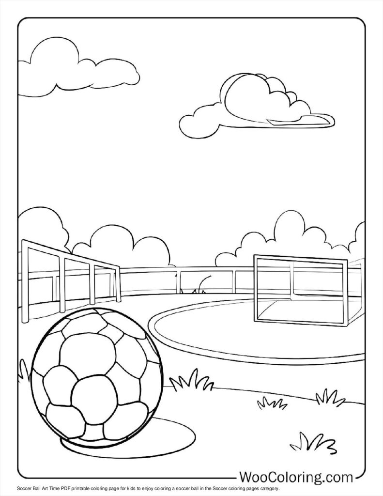 100  Soccer coloring pages  Free PDF To Print  - 79