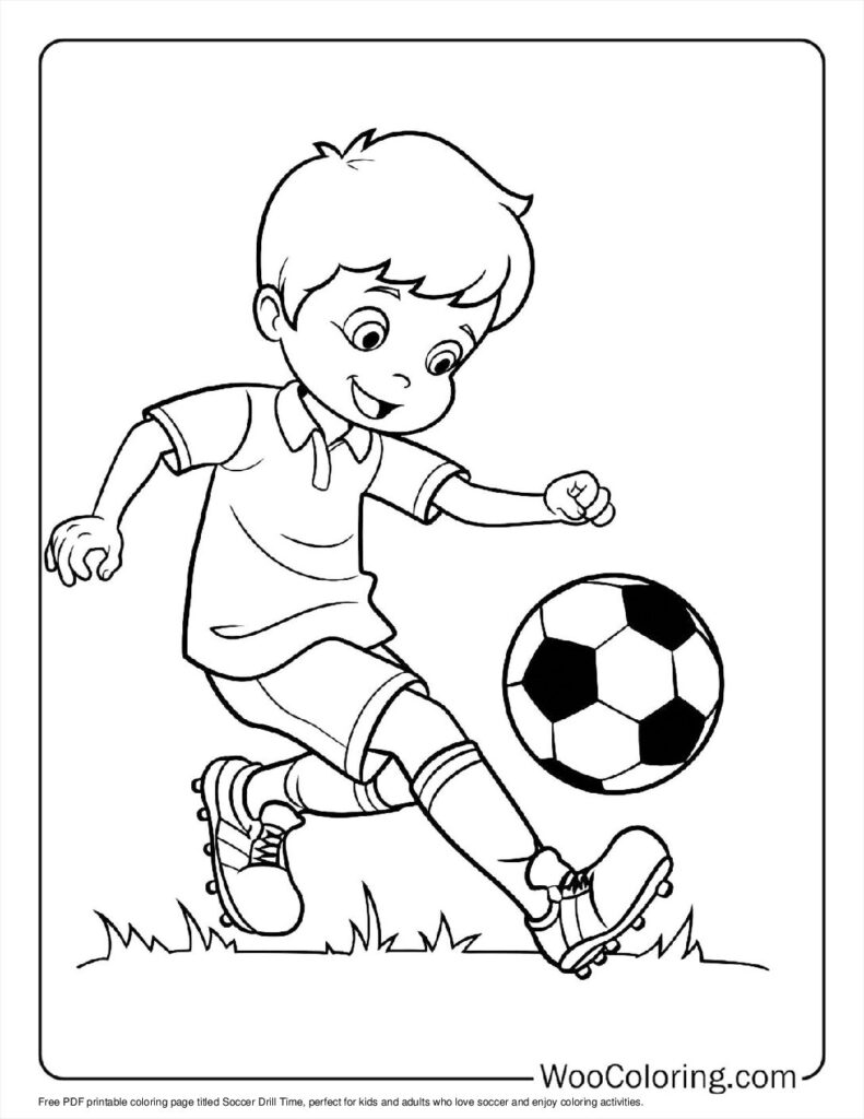 100  Soccer coloring pages  Free PDF To Print  - 85