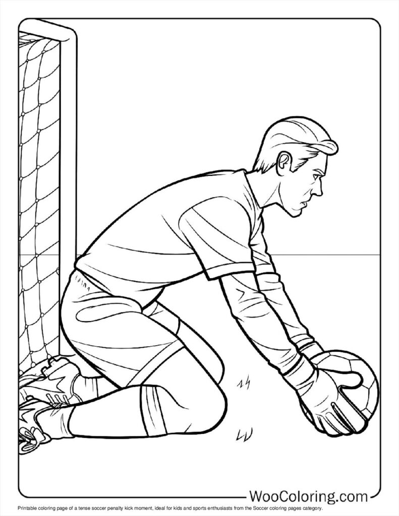 100  Soccer coloring pages  Free PDF To Print  - 81