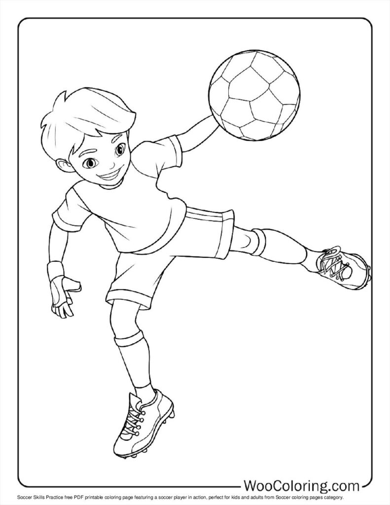 100  Soccer coloring pages  Free PDF To Print  - 73