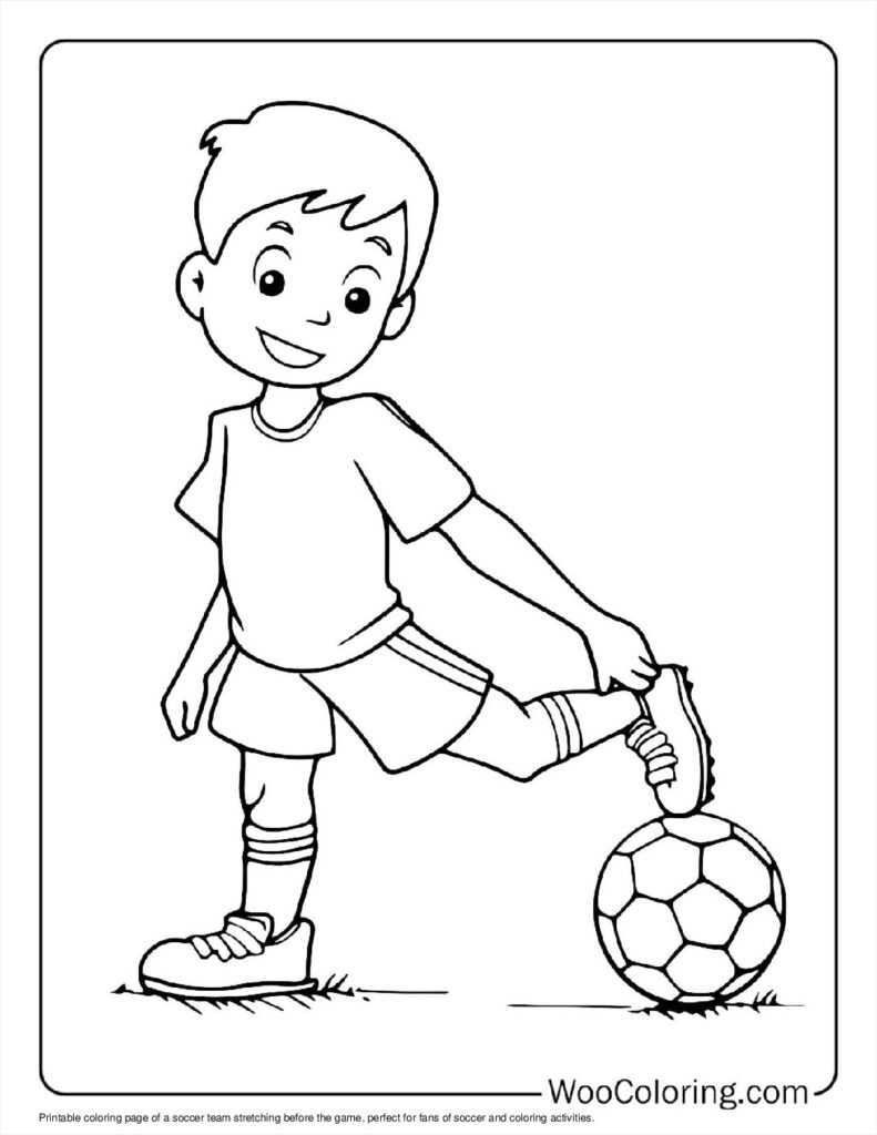 100  Soccer coloring pages  Free PDF To Print  - 82