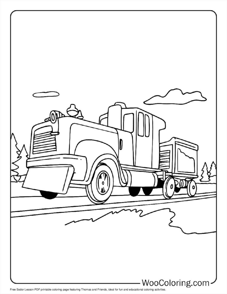 100  Thomas   Friends coloring pages  Free PDF To Print  - 85