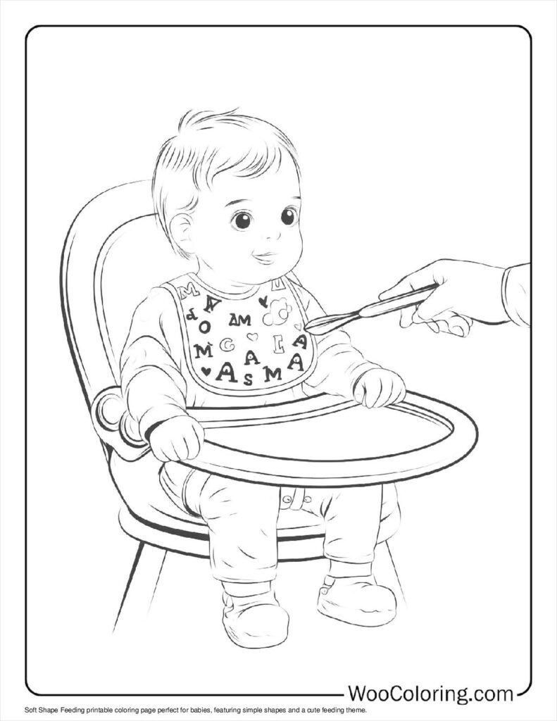 100  Baby coloring pages  Free PDF To Print  - 25