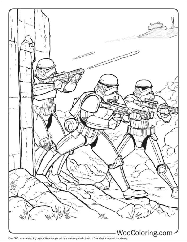 100  Stormtrooper coloring pages  Free PDF To Print  - 40