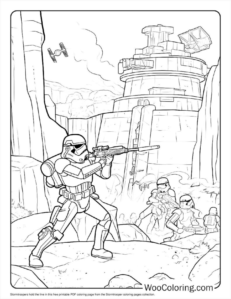 100  Stormtrooper coloring pages  Free PDF To Print  - 58