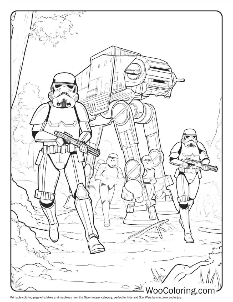 100  Stormtrooper coloring pages  Free PDF To Print  - 47