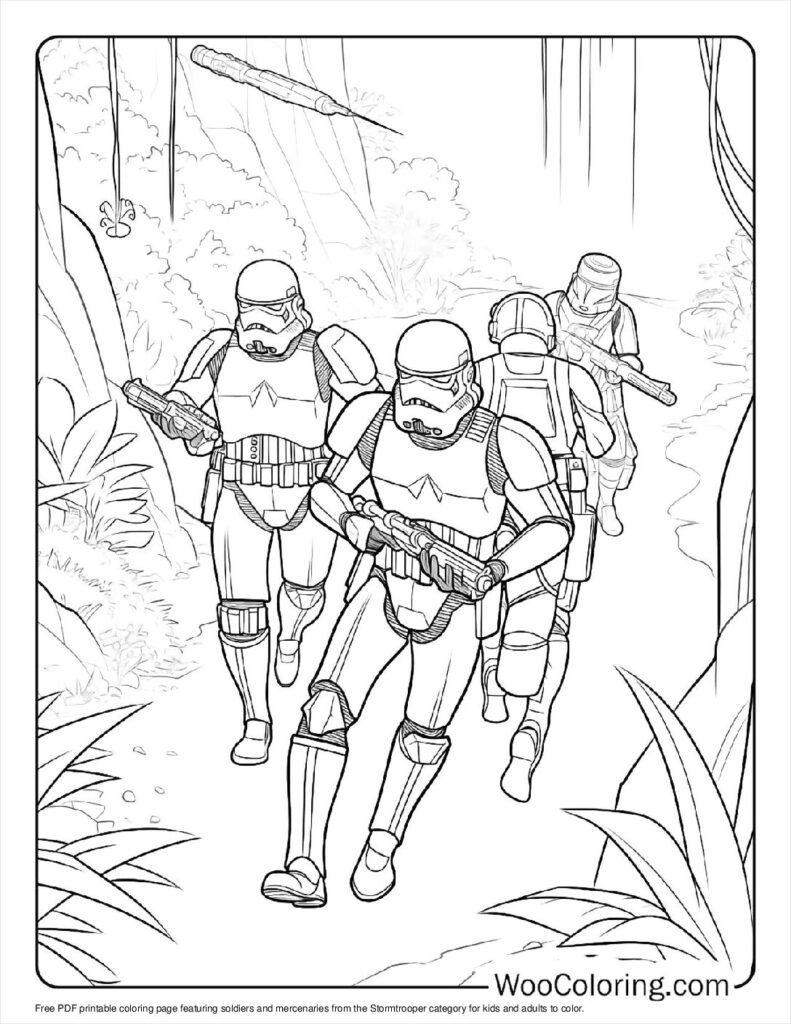 100  Stormtrooper coloring pages  Free PDF To Print  - 91
