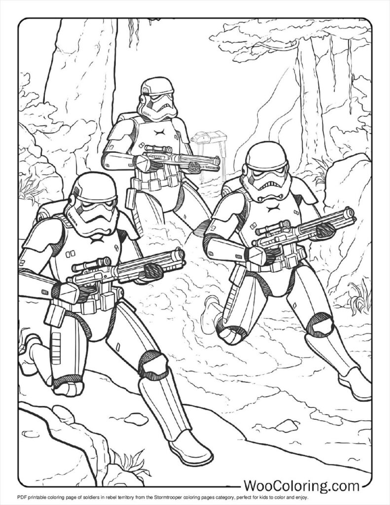 100  Stormtrooper coloring pages  Free PDF To Print  - 59