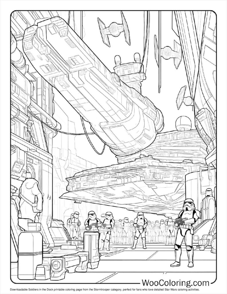 100  Stormtrooper coloring pages  Free PDF To Print  - 60