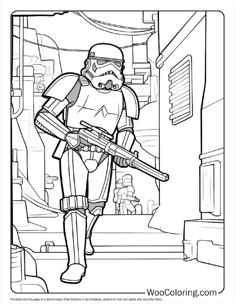 100  Stormtrooper coloring pages  Free PDF To Print  - 42