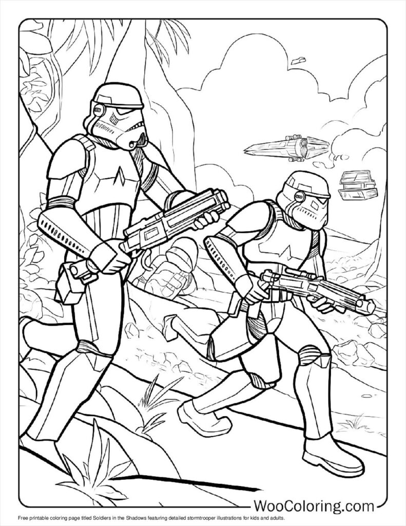 100  Stormtrooper coloring pages  Free PDF To Print  - 55