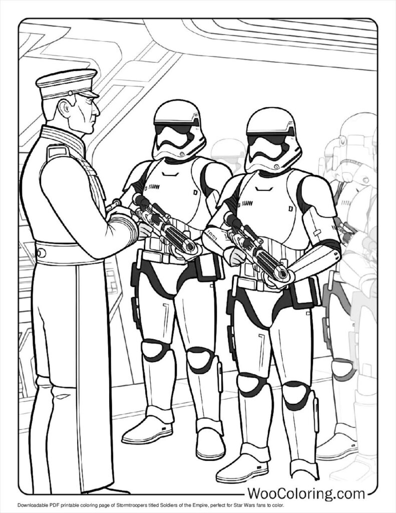 100  Stormtrooper coloring pages  Free PDF To Print  - 32