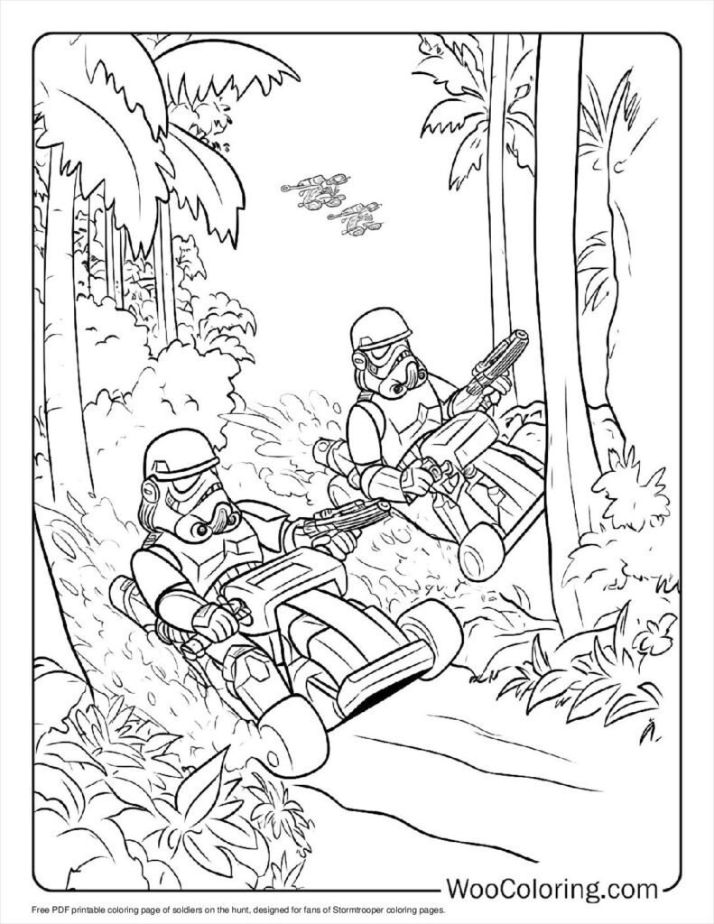 100  Stormtrooper coloring pages  Free PDF To Print  - 16
