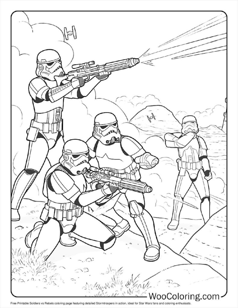 100  Stormtrooper coloring pages  Free PDF To Print  - 4