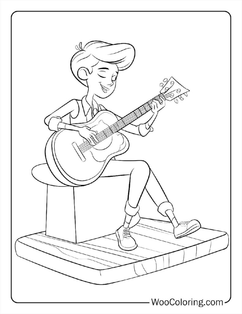 100  Music coloring pages  Free PDF To Print  - 46