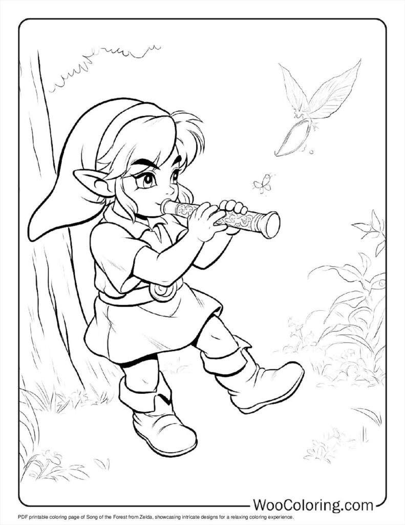 100  Zelda coloring pages  Free PDF To Print  - 41
