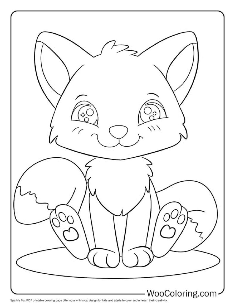 100  Fox coloring pages  Free PDF To Print  - 24