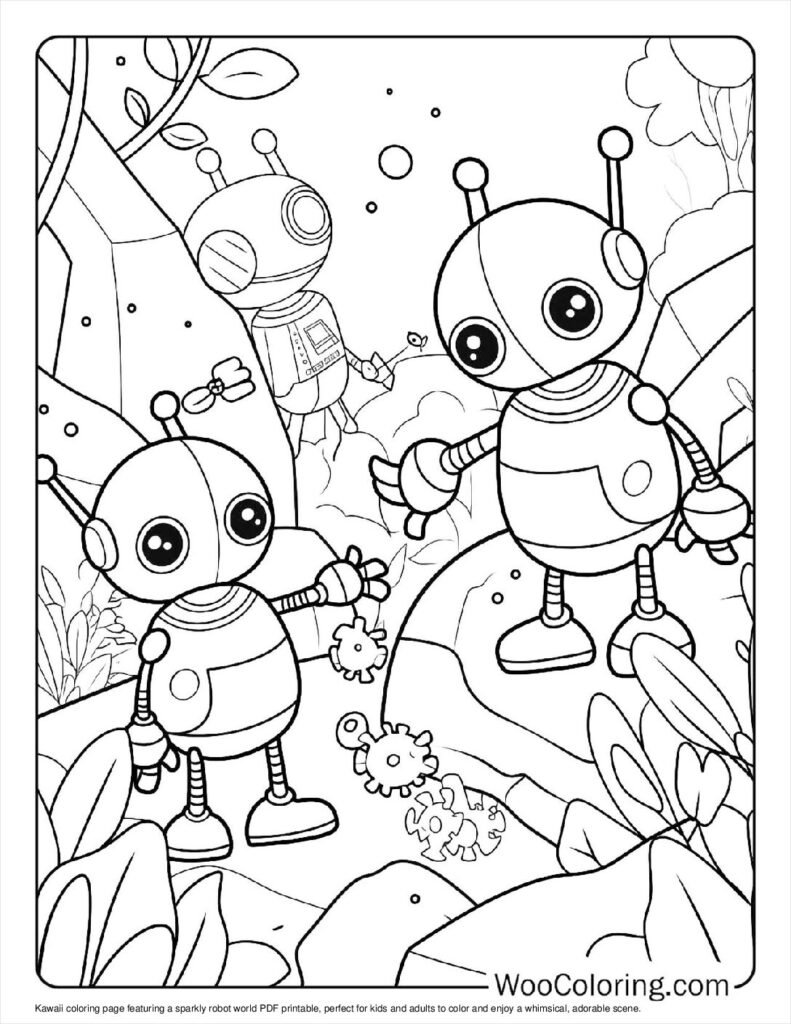 100  Kawaii coloring pages  Free PDF To Print  - 66