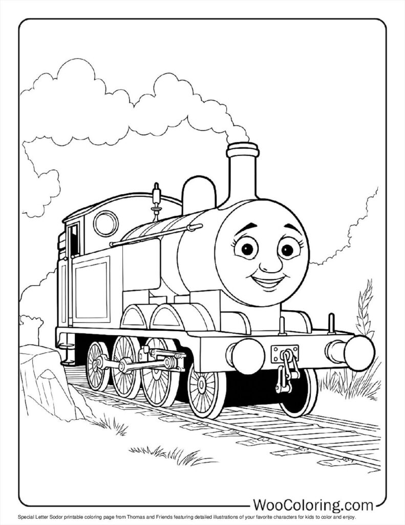 100  Thomas   Friends coloring pages  Free PDF To Print  - 75