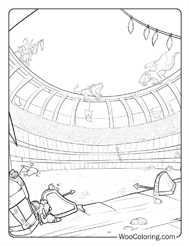 100 Dungeons Dragons coloring pages Free PDF To Print - 51