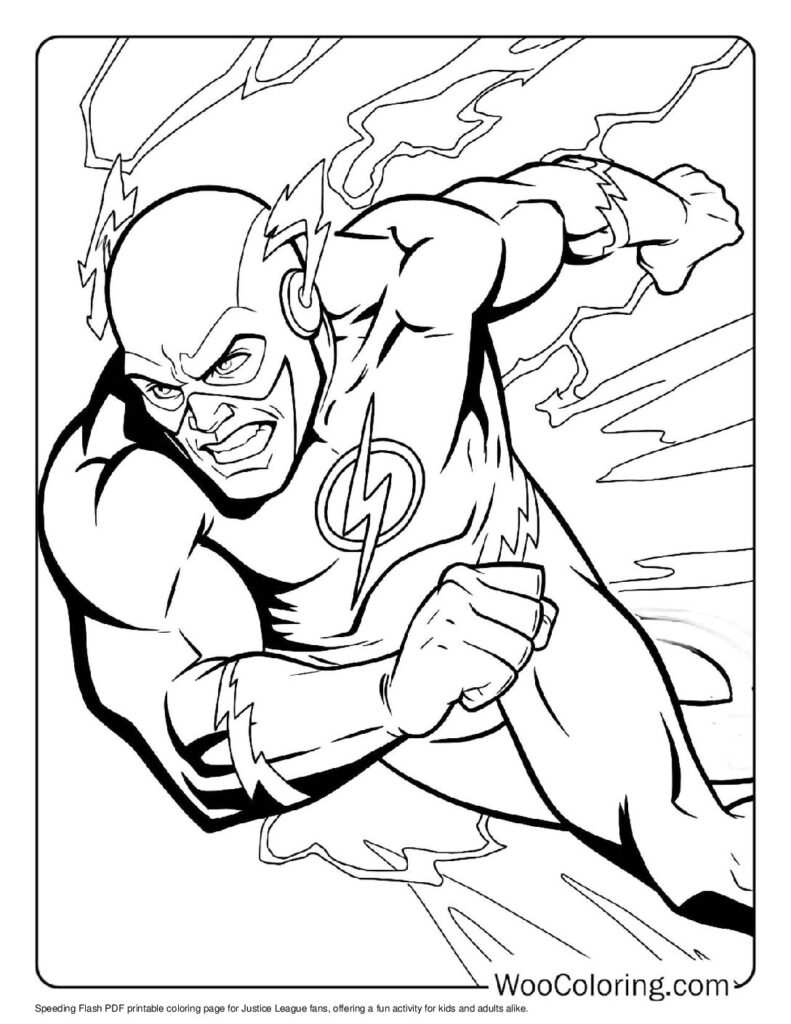 Speeding Flash For Kids