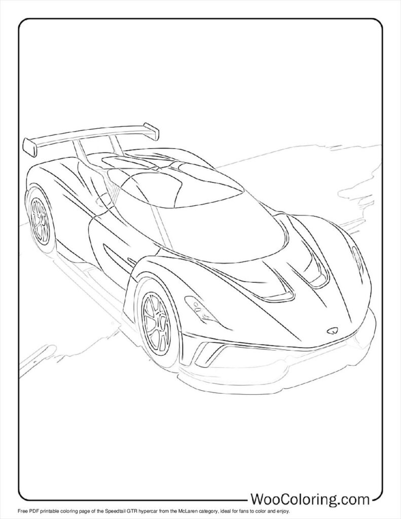 100  McLaren coloring pages  Free PDF To Print  - 73
