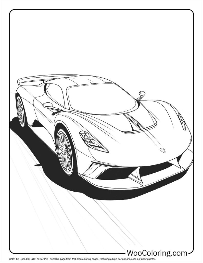 100  McLaren coloring pages  Free PDF To Print  - 63