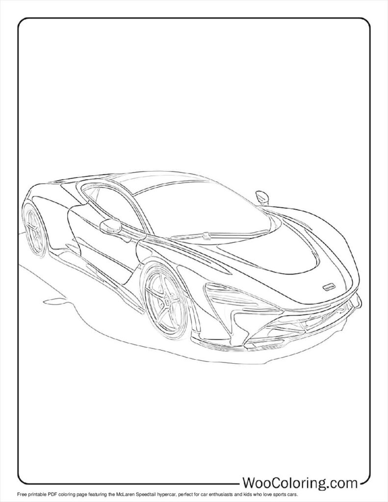 100  McLaren coloring pages  Free PDF To Print  - 62