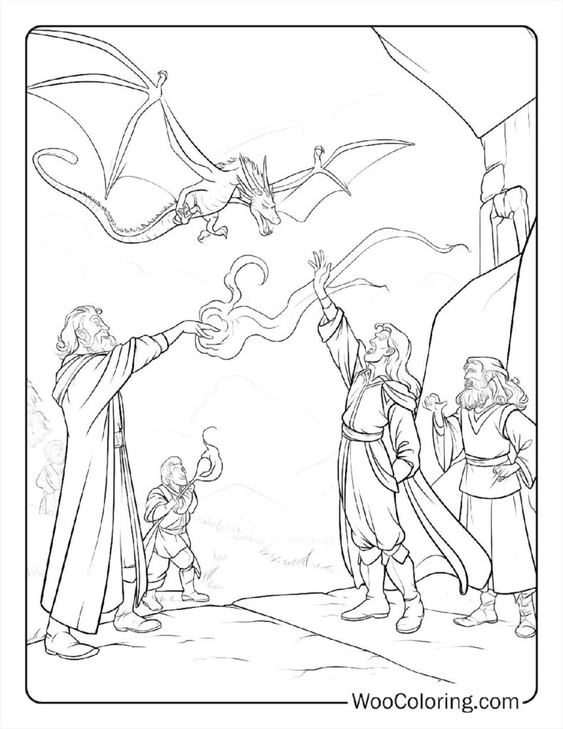 100 Dungeons Dragons coloring pages Free PDF To Print - 49