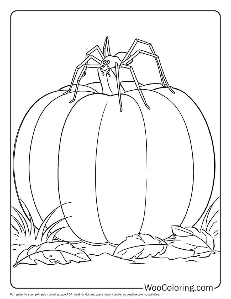 100  Spider coloring pages  Free PDF To Print  - 73