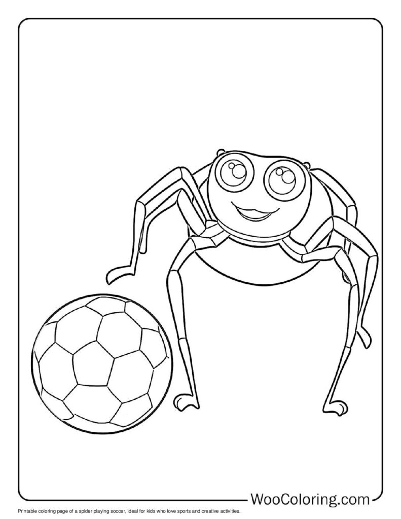 100  Spider coloring pages  Free PDF To Print  - 81
