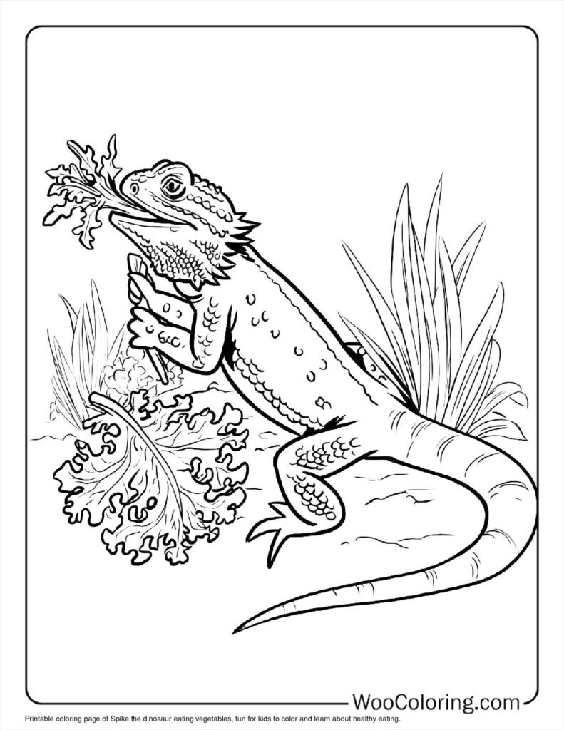 Spike Eats Veggies