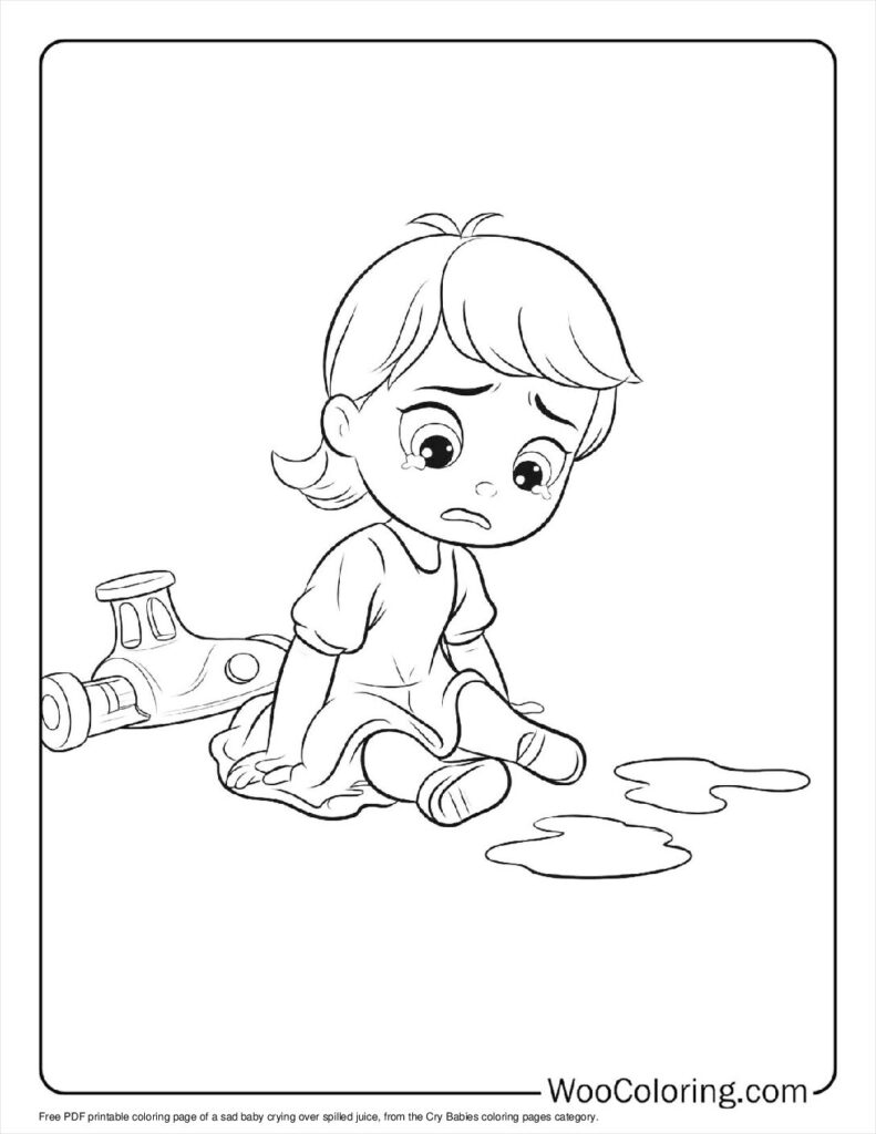 100  Cry Babies coloring pages  Free PDF To Print  - 64