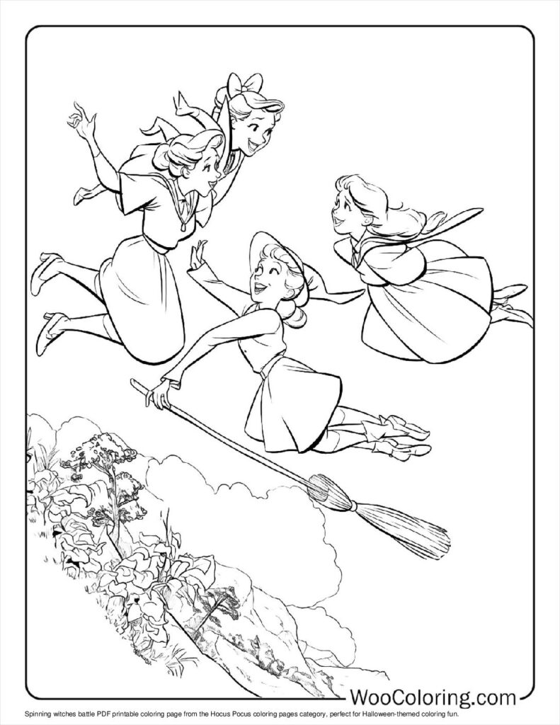 100  Hocus Pocus coloring pages  Free PDF To Print  - 68
