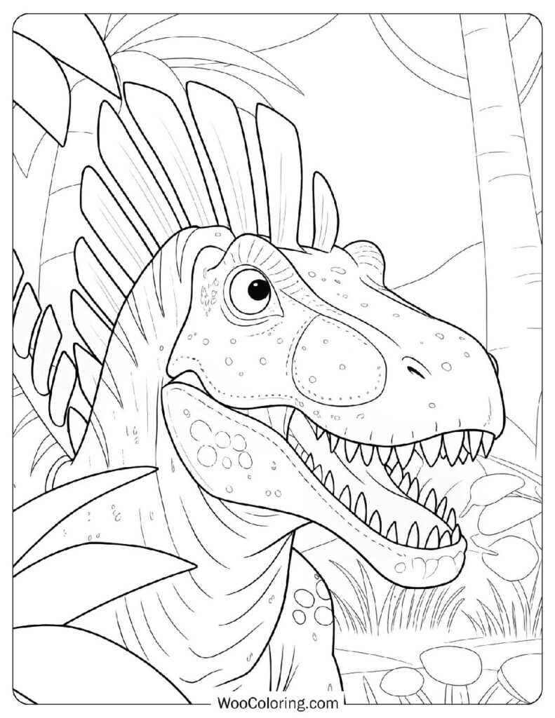 Spinosaurus from Jurassic Park