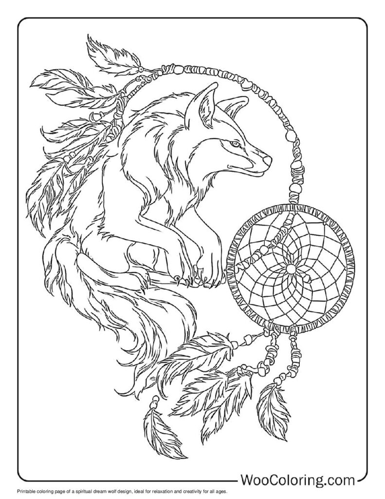 100  Wolf coloring pages  Free PDF To Print  - 63