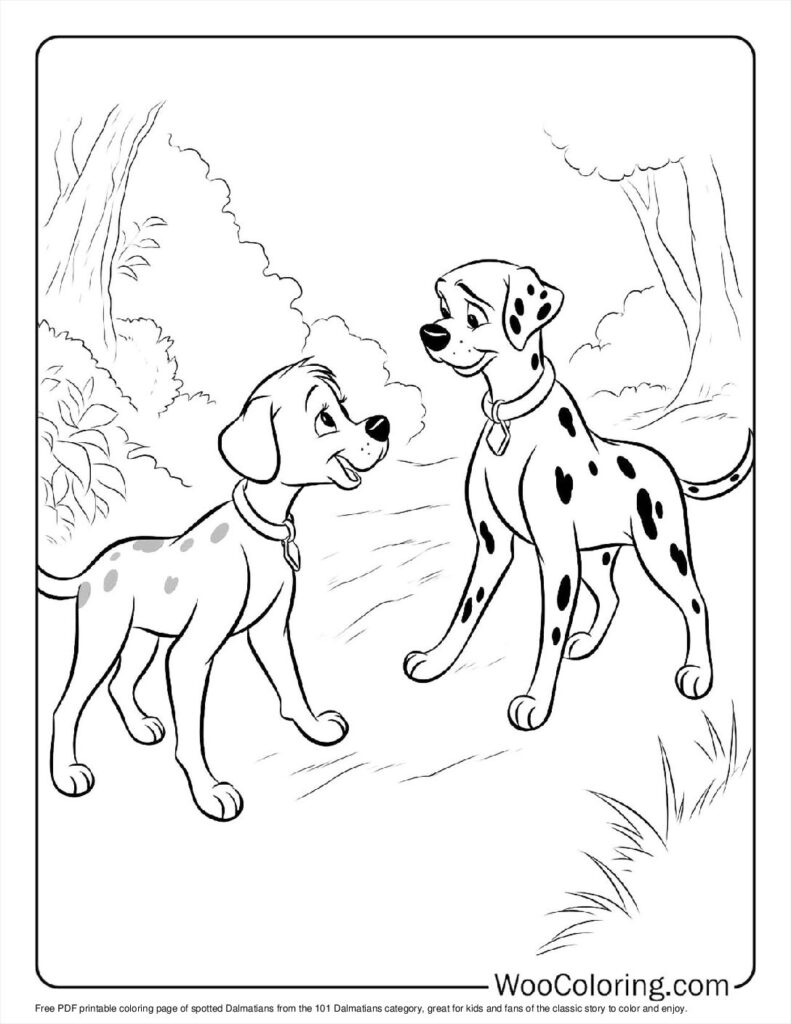 Spotted Dalmatians Meet