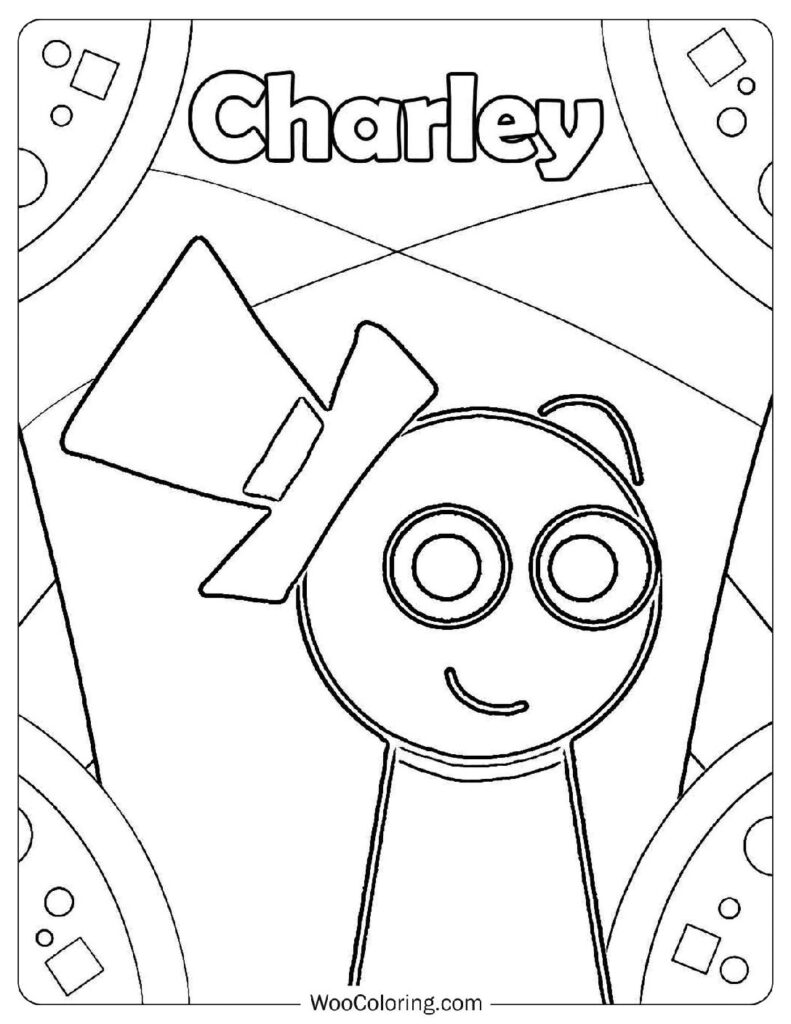 Sprunki All-Stars - Charley To Color
