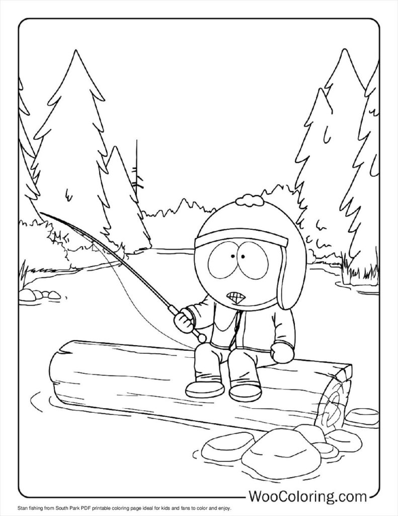 100  South Park coloring pages  Free PDF To Print  - 41