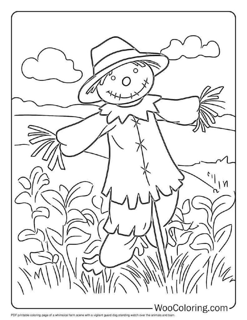 100  Farm coloring pages  Free PDF To Print  - 3