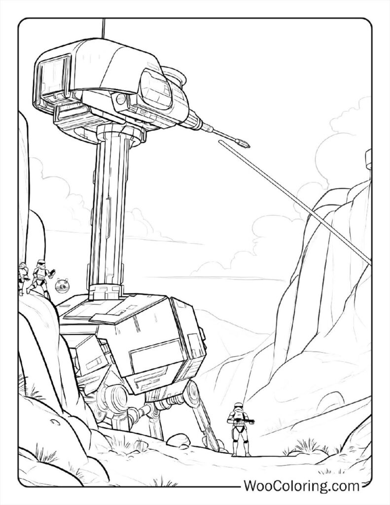 100  Star Wars coloring pages  Free PDF To Print  - 47