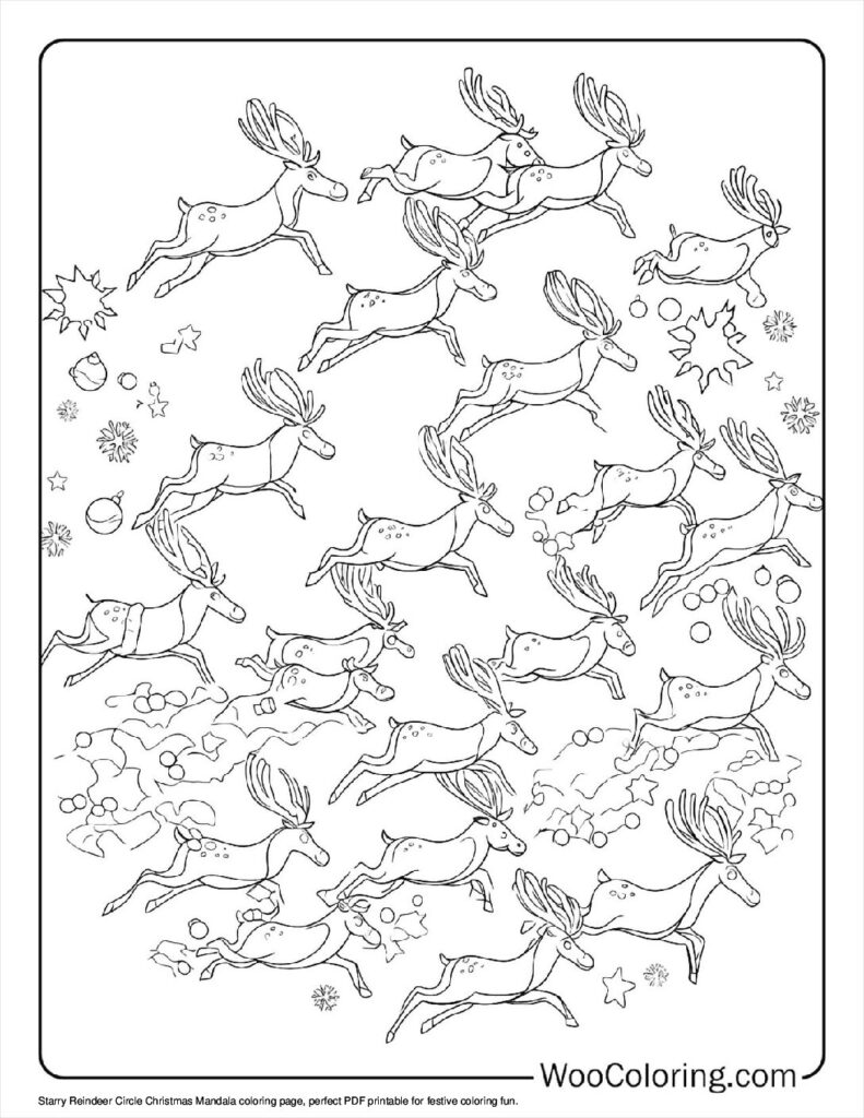 100 Christmas Mandala coloring pages Free PDF To Print - 81