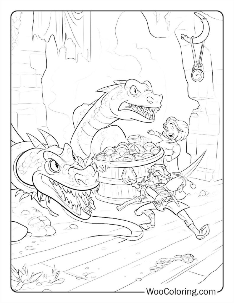 100 Dungeons Dragons coloring pages Free PDF To Print - 71