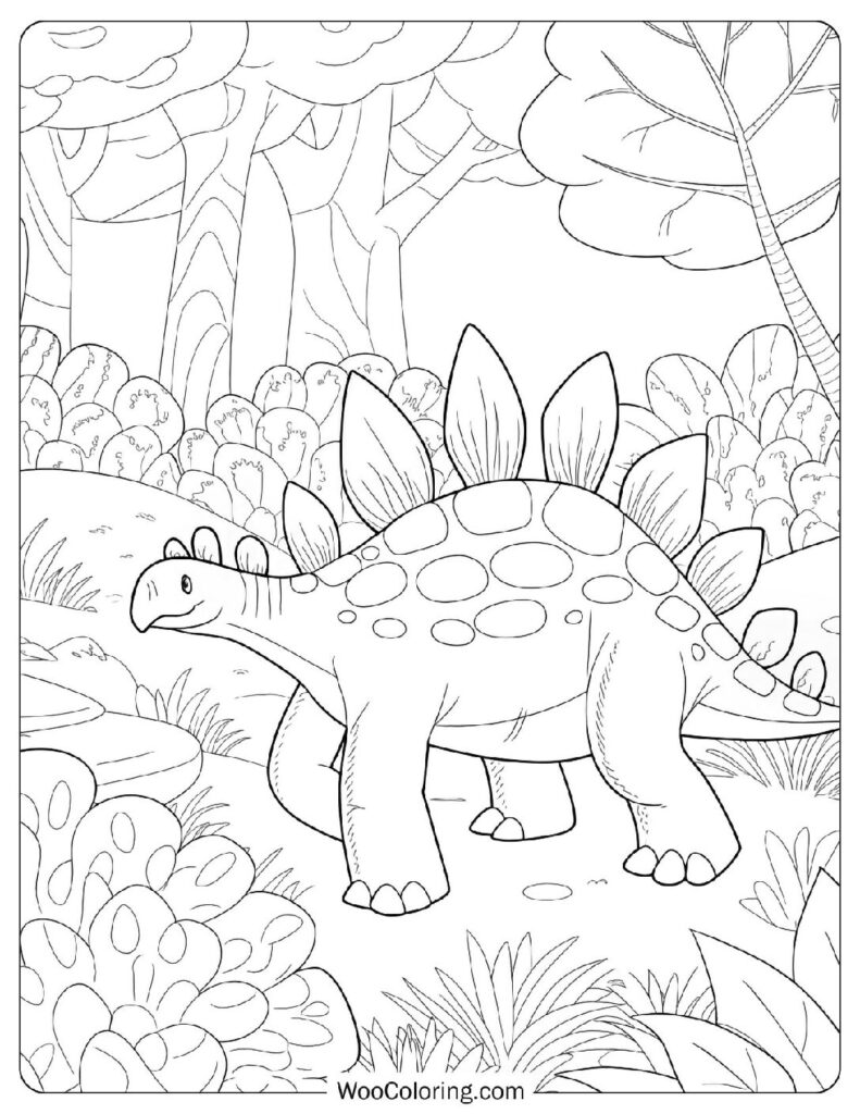Stegosaurus Dinosaur World