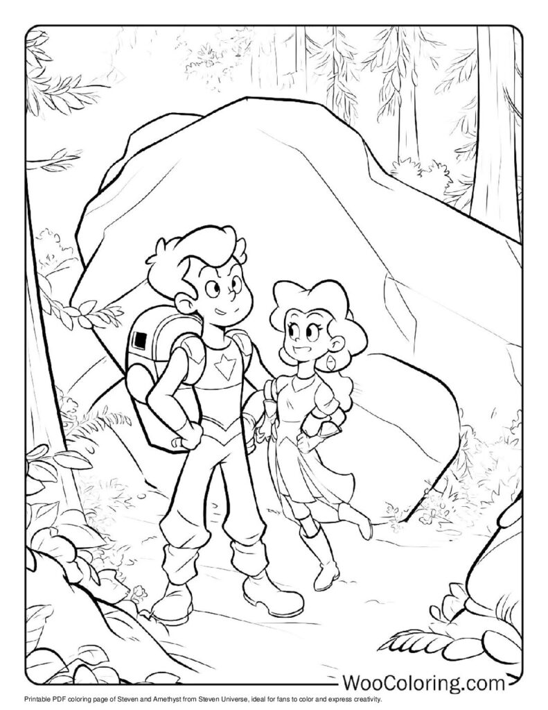 100  Steven Universe coloring pages  Free PDF To Print  - 57