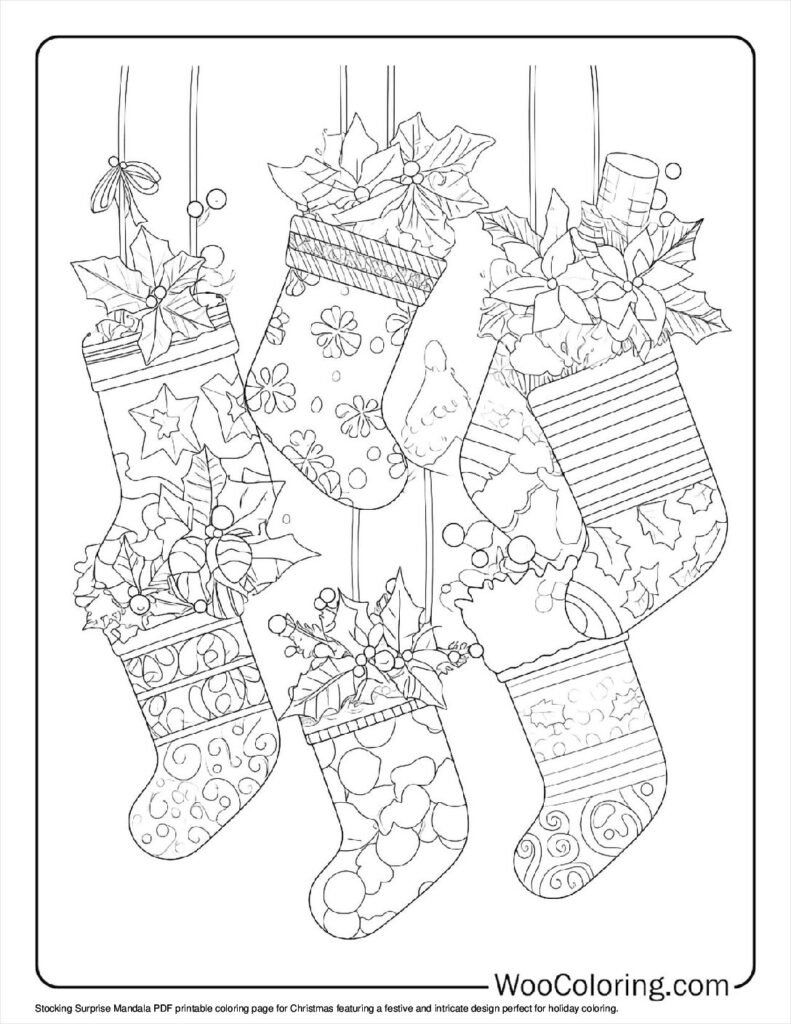100 Christmas Mandala coloring pages Free PDF To Print - 74