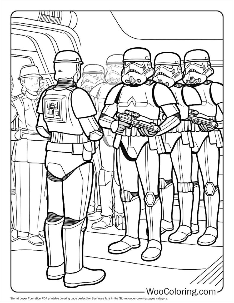 100  Stormtrooper coloring pages  Free PDF To Print  - 29
