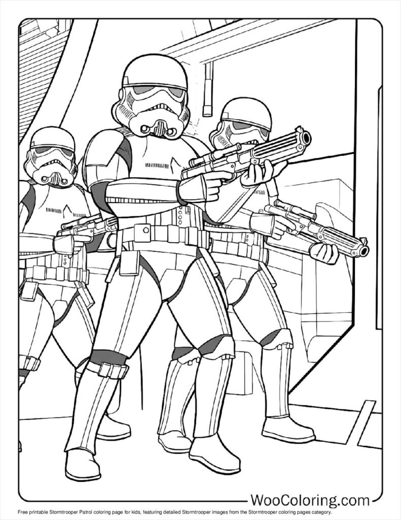 100  Stormtrooper coloring pages  Free PDF To Print  - 96