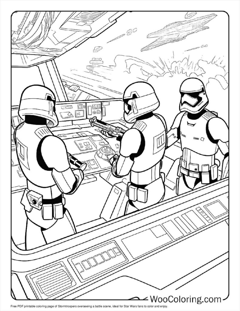 100  Stormtrooper coloring pages  Free PDF To Print  - 91